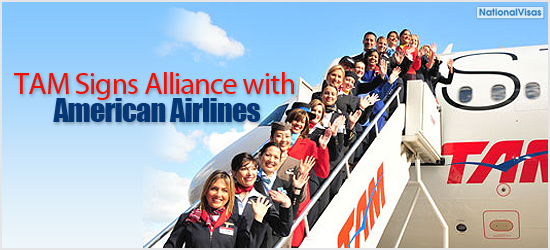 "TAM signs alliance with American Airlines"